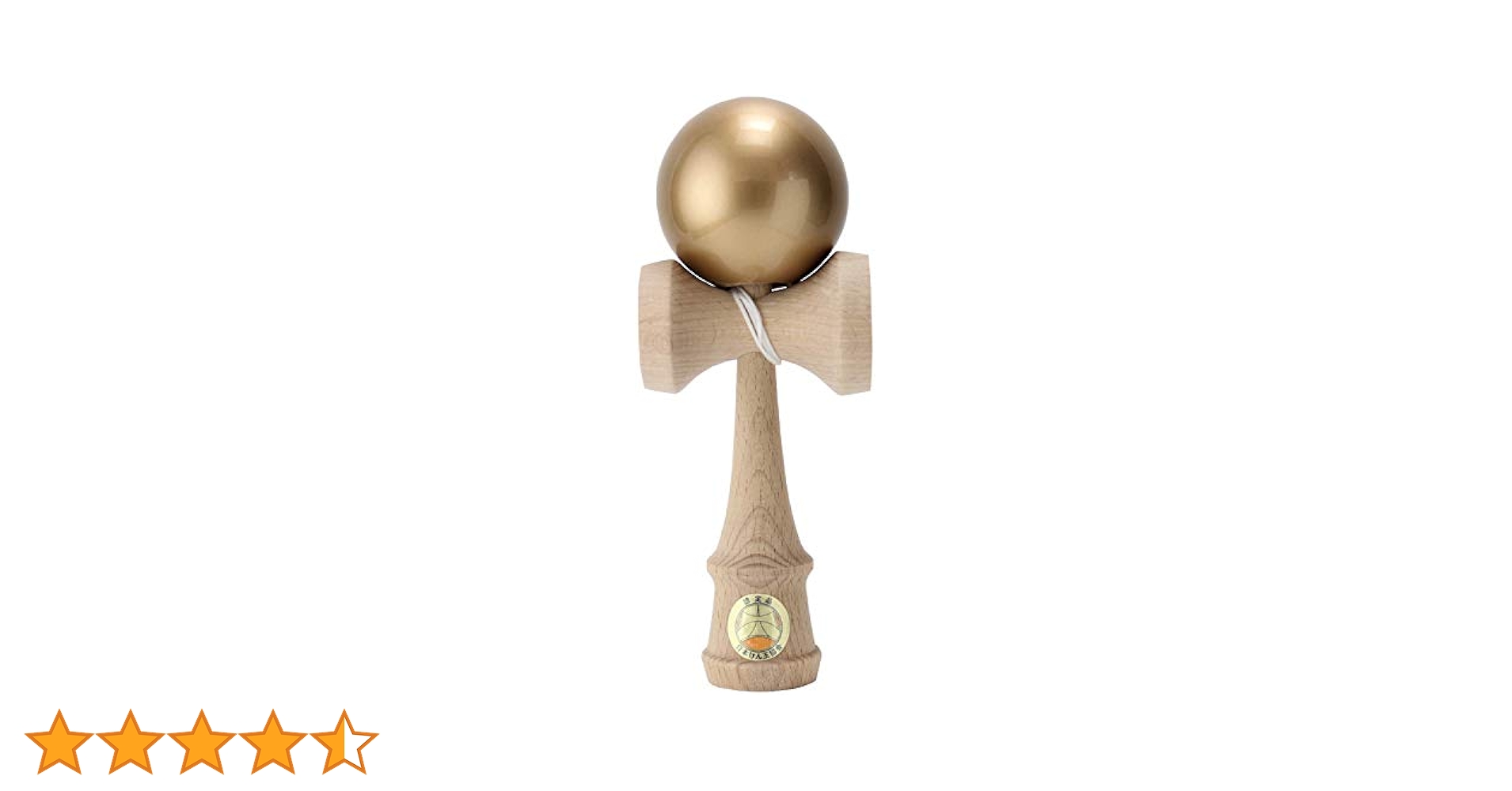 【競技用けん玉】大空プレミアム　ゴールド＆ホワイト　セット 大空 Premium Gold | 山形工房けん玉SHOP